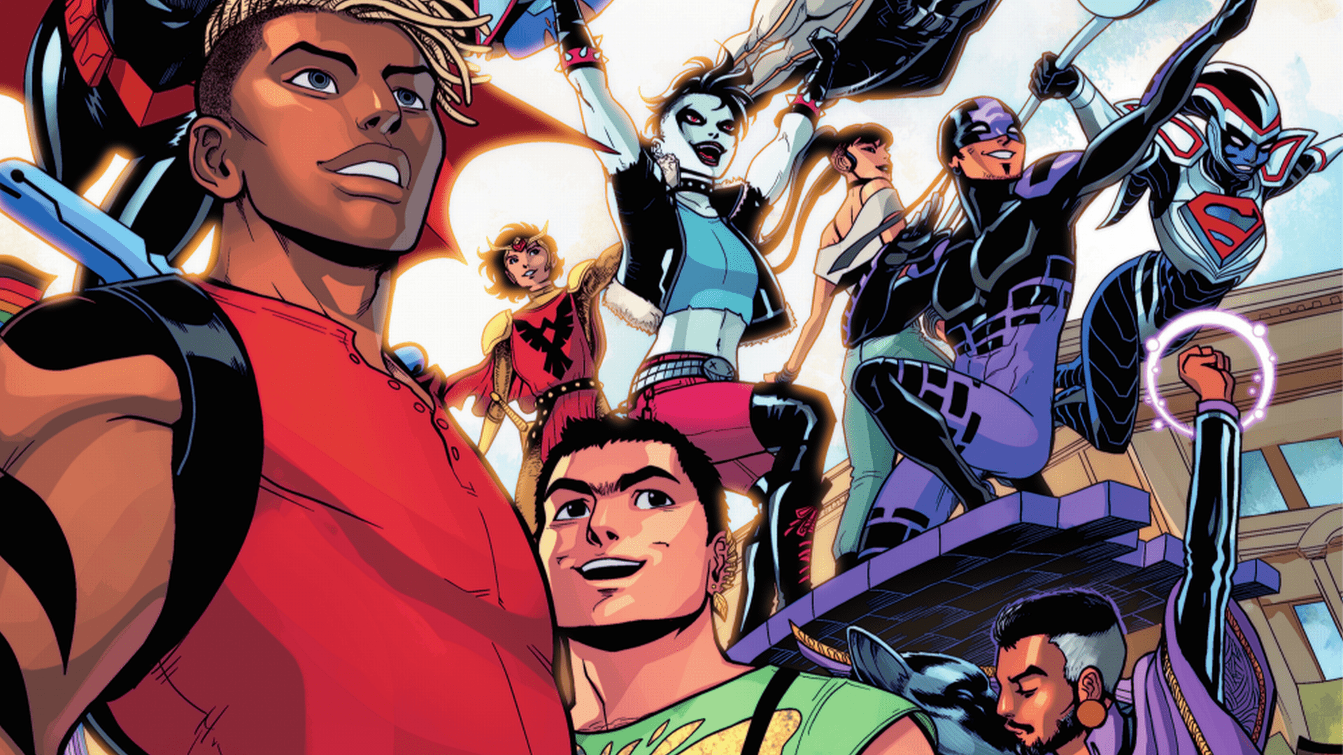An allqueer Justice League just debuted in DC Pride Gayming Magazine
