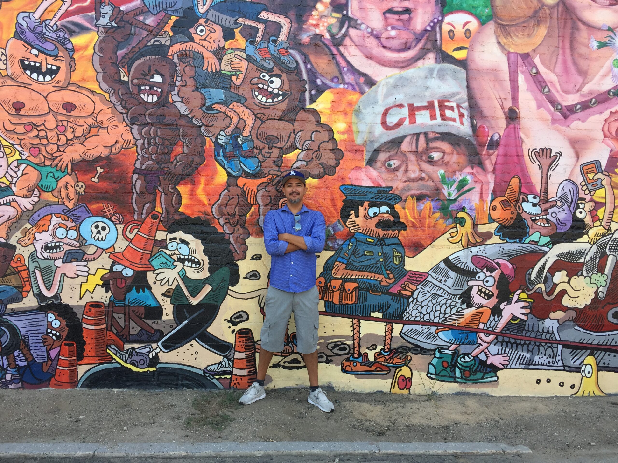 Tucson Muralist Ignacio Garcia Greets His Adoring Public GayTucson