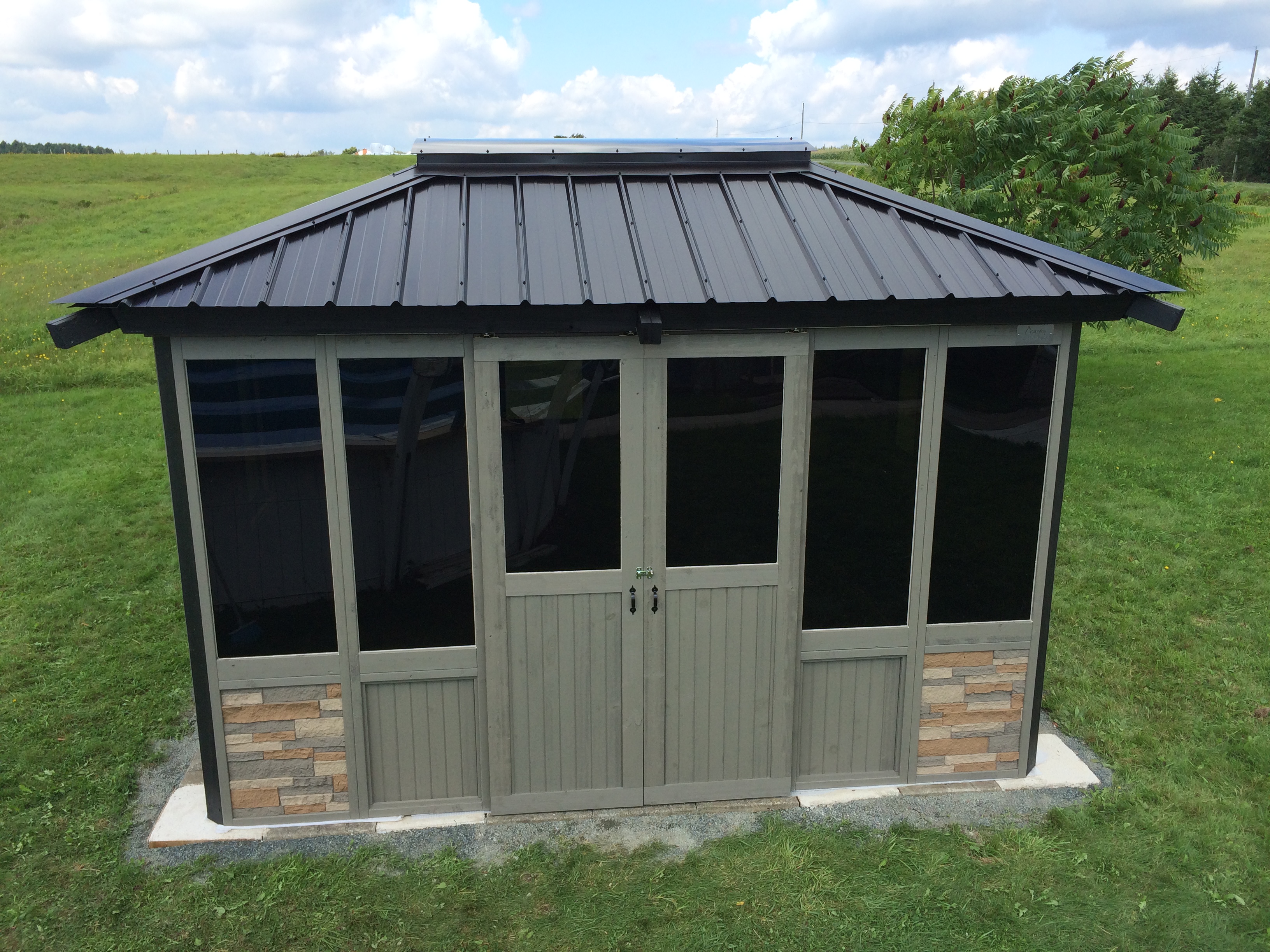 Accueil Gazebo Abri soleil Pergola Terrasse Patio