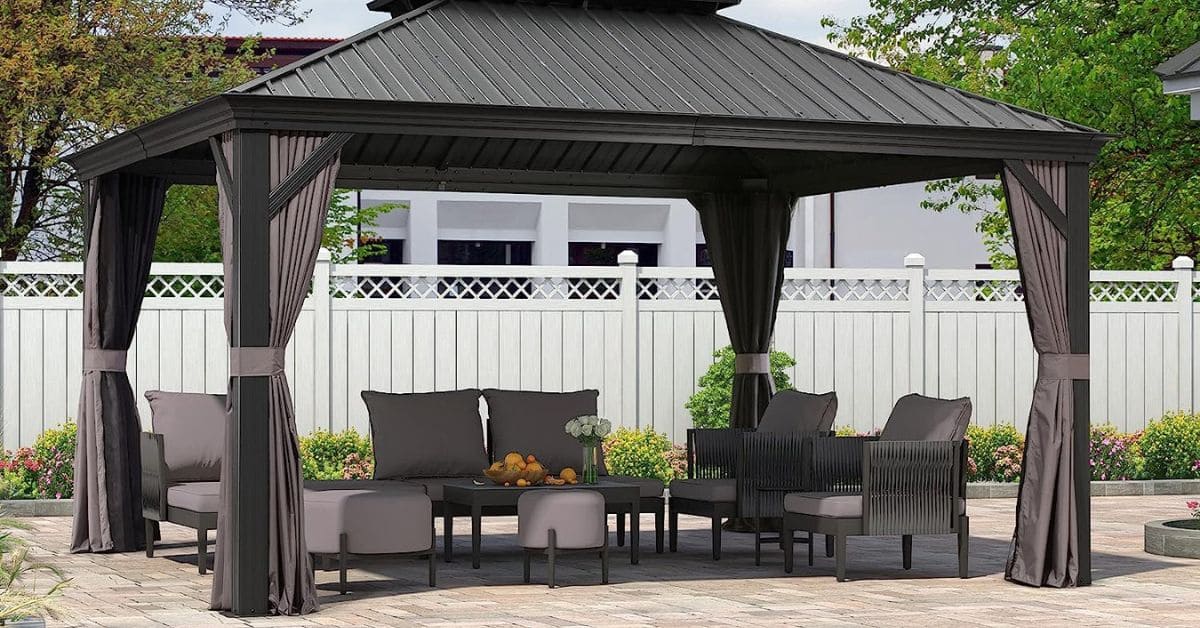 7 Best 12x14 Gazebos Top Reviews & Buying Guide [2023]