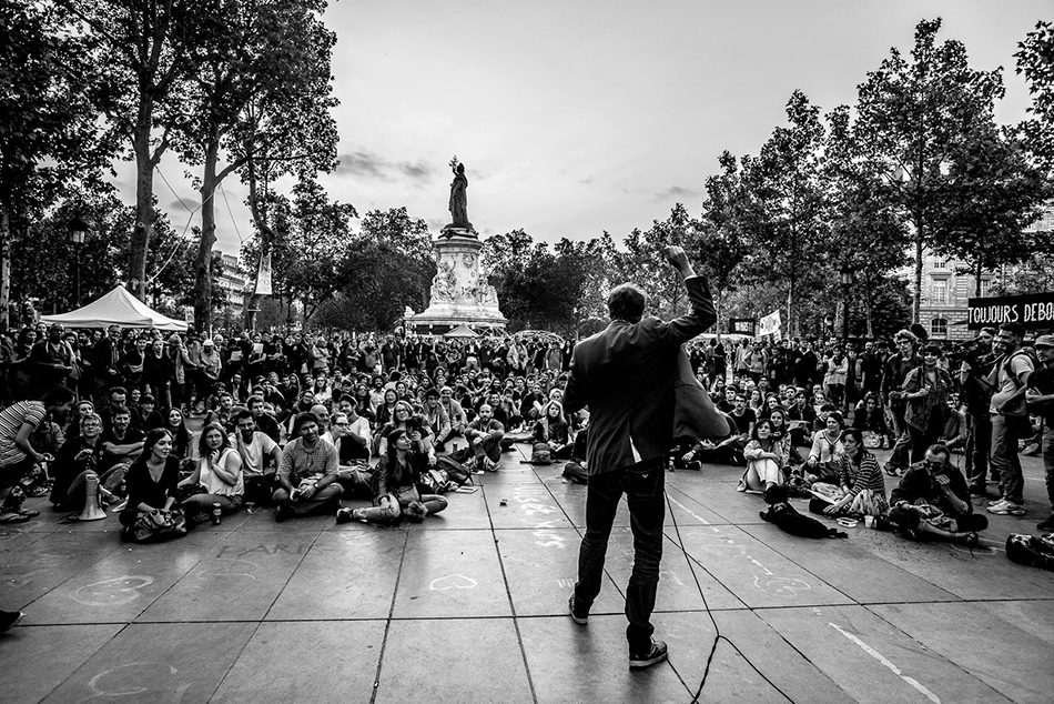 Nuit Debout vue dans la presse Argentine Gazette Debout