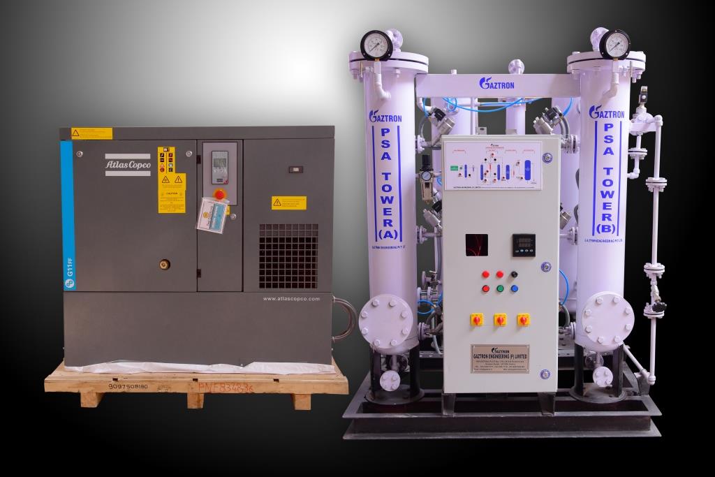 Nitrogen gas generator , oxygen gas generator , psa nitrogen gas plant