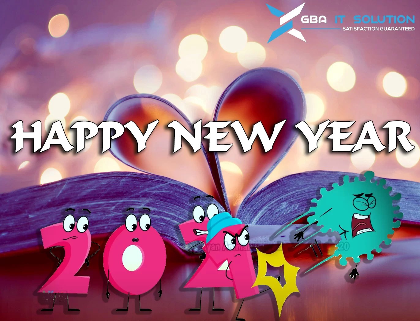 Happy New Year 2021 GBA IT SOLUTION