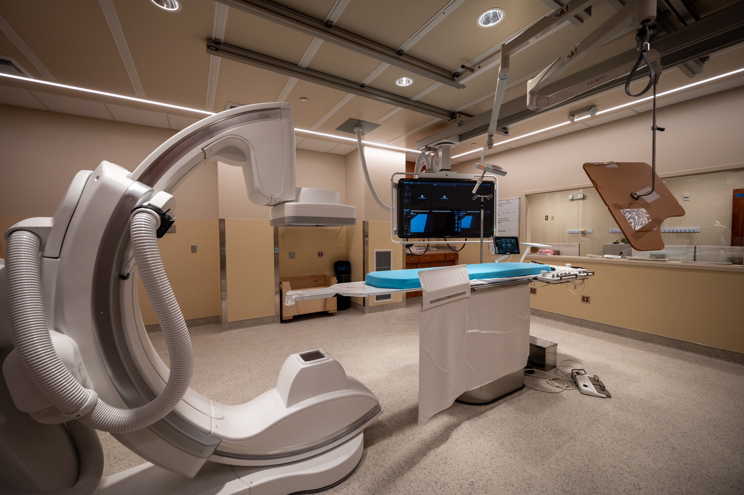PeaceHealth Riverbend Neuro Cath Lab GBC Construction