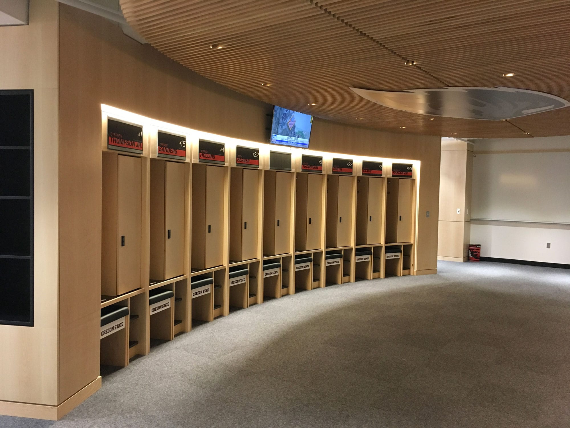 OSU Men’s Basketball Locker Room Renovation GBC Construction