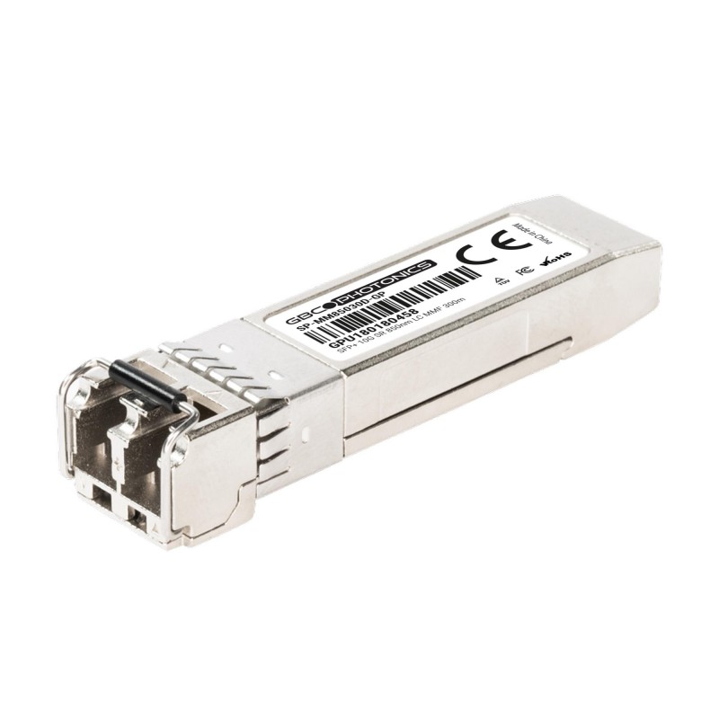 SFP+ SR 10GbE Universal Optical Transceiver GBC Photonics