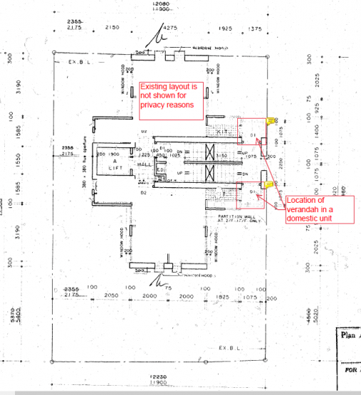 Make Use of Verandah in High Rise Buildings for Fire Safety Aspect
