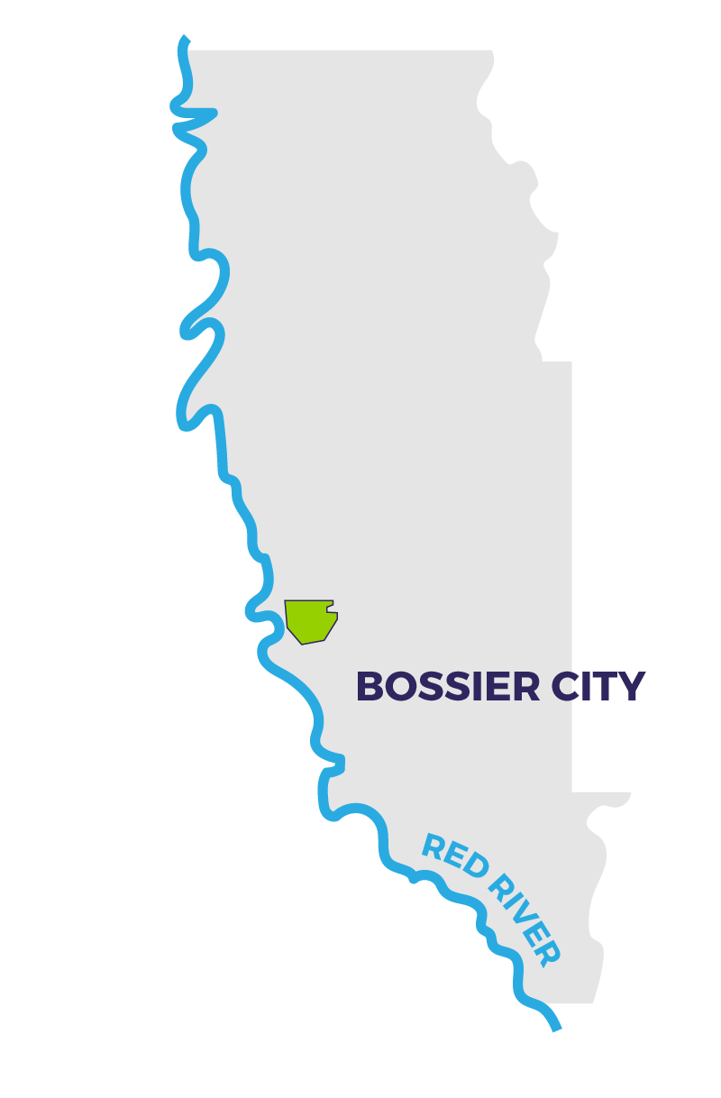 Bossier Parish Zones GBEDF