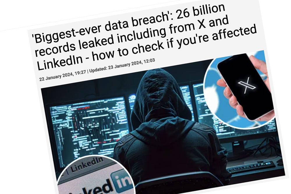 Yet another ‘Biggestever data breach’. Are you next? GBMS Tech
