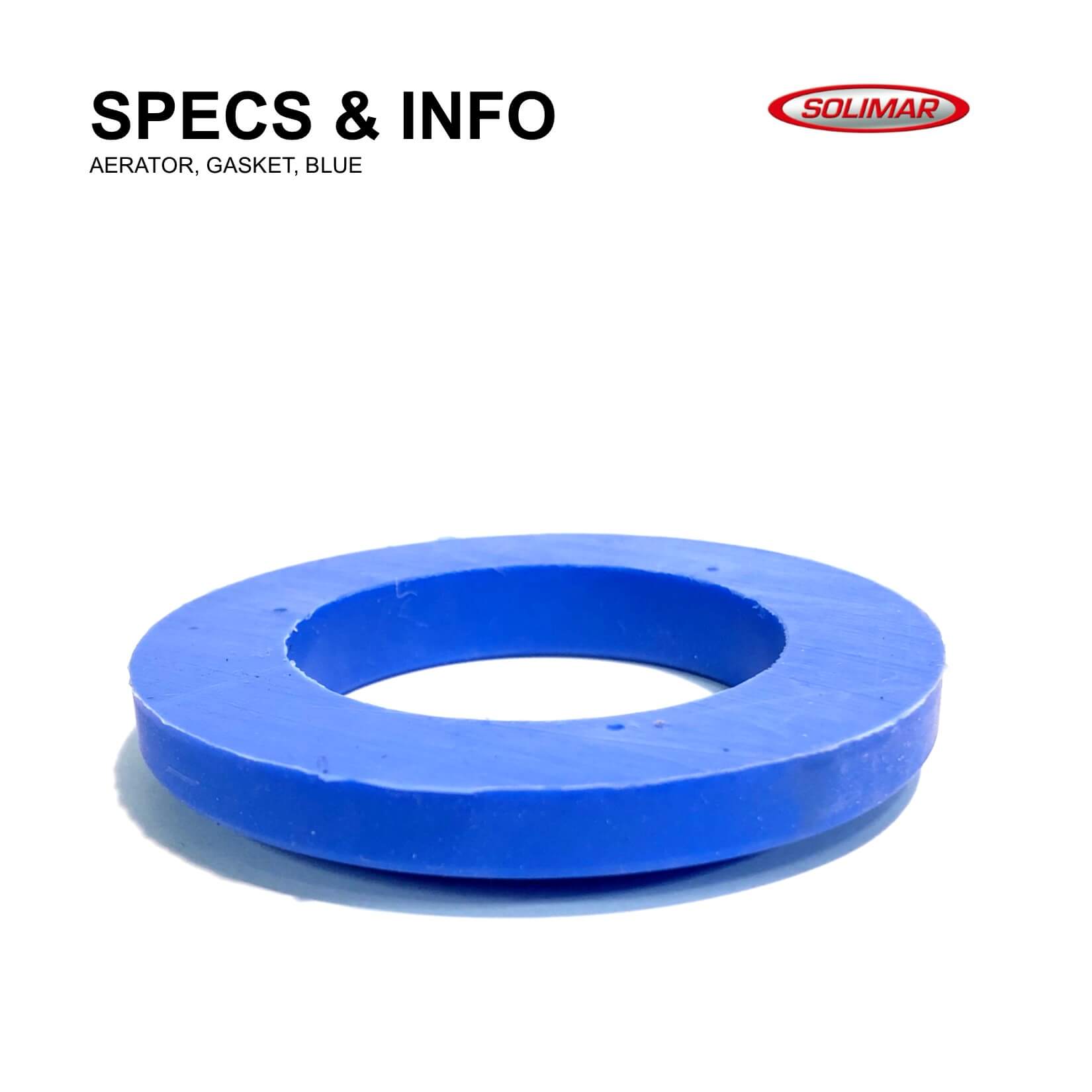 AERATOR MANIFOLD GASKET (BLUE) GBM Trailer Service