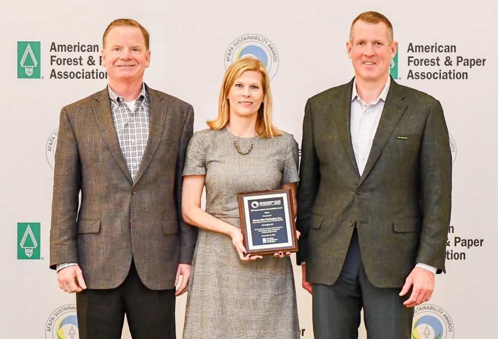 Green Bay Packaging Wins 2019 AF&PA Sustainability Award for Water