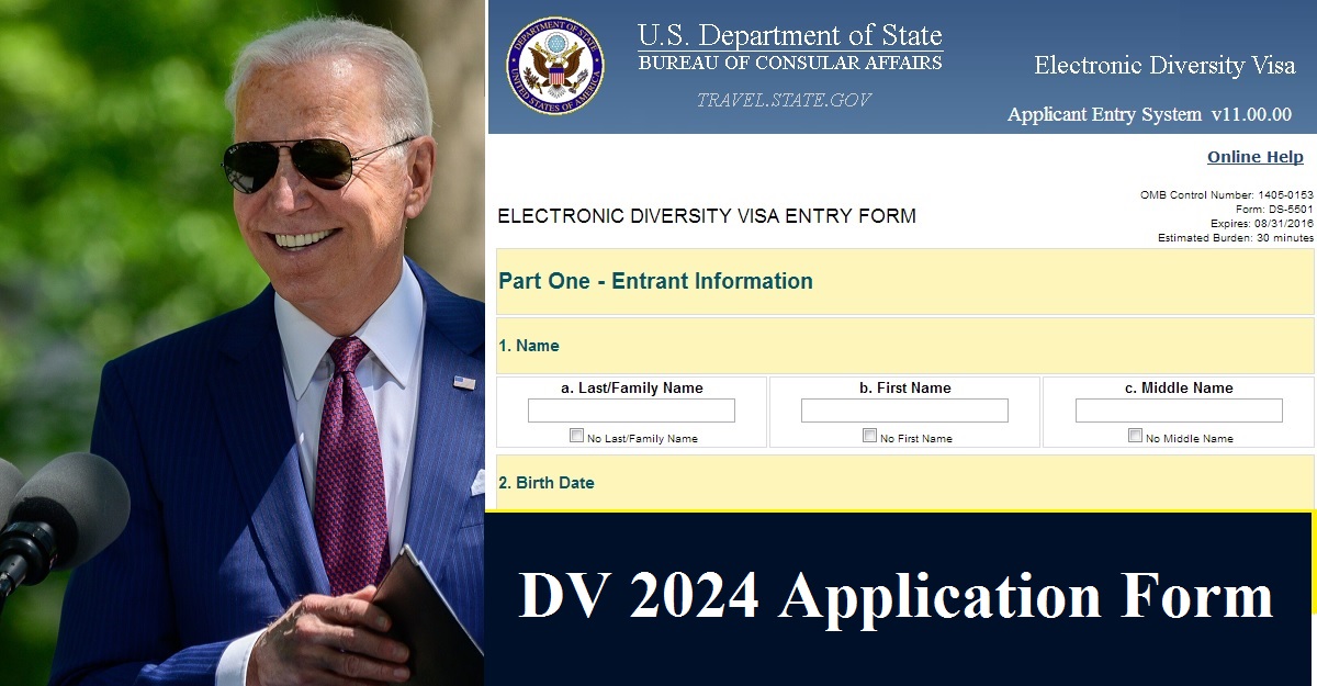 DV 2024 Application Form gbsnote