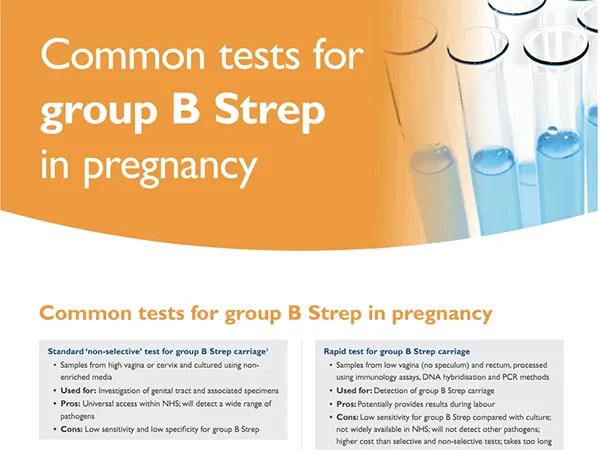 Gbs Test Pregnancy Procedure pregnancy test