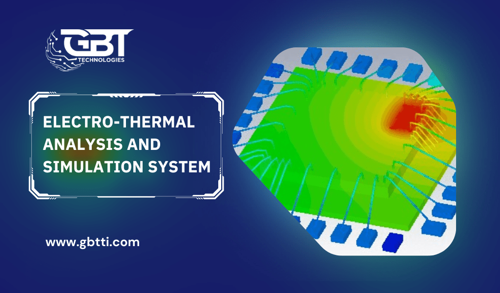 Electrothermal analysis and simulation system GBT TECHNOLOGIES INC.