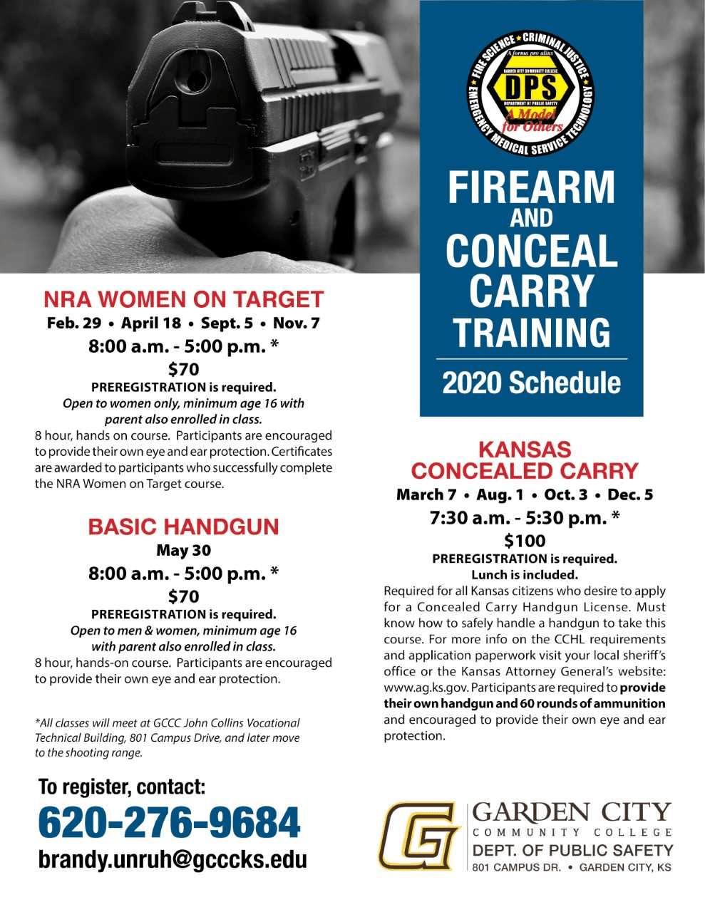 Firearm Safety Courses Available in 2020 GC3 MEDIA