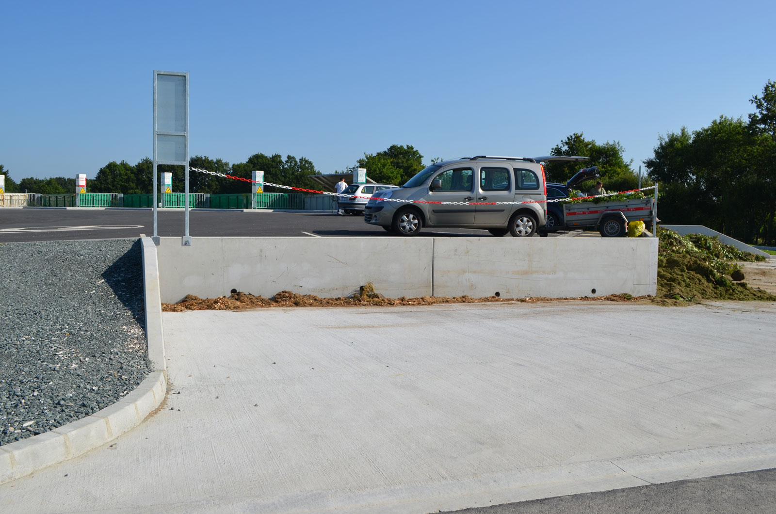 Déchetterie NotreDamedesLandes GCA Génie Civil d'Armor