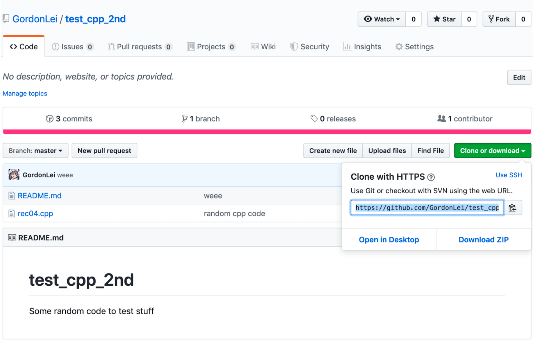 Notes on Git and GitHub