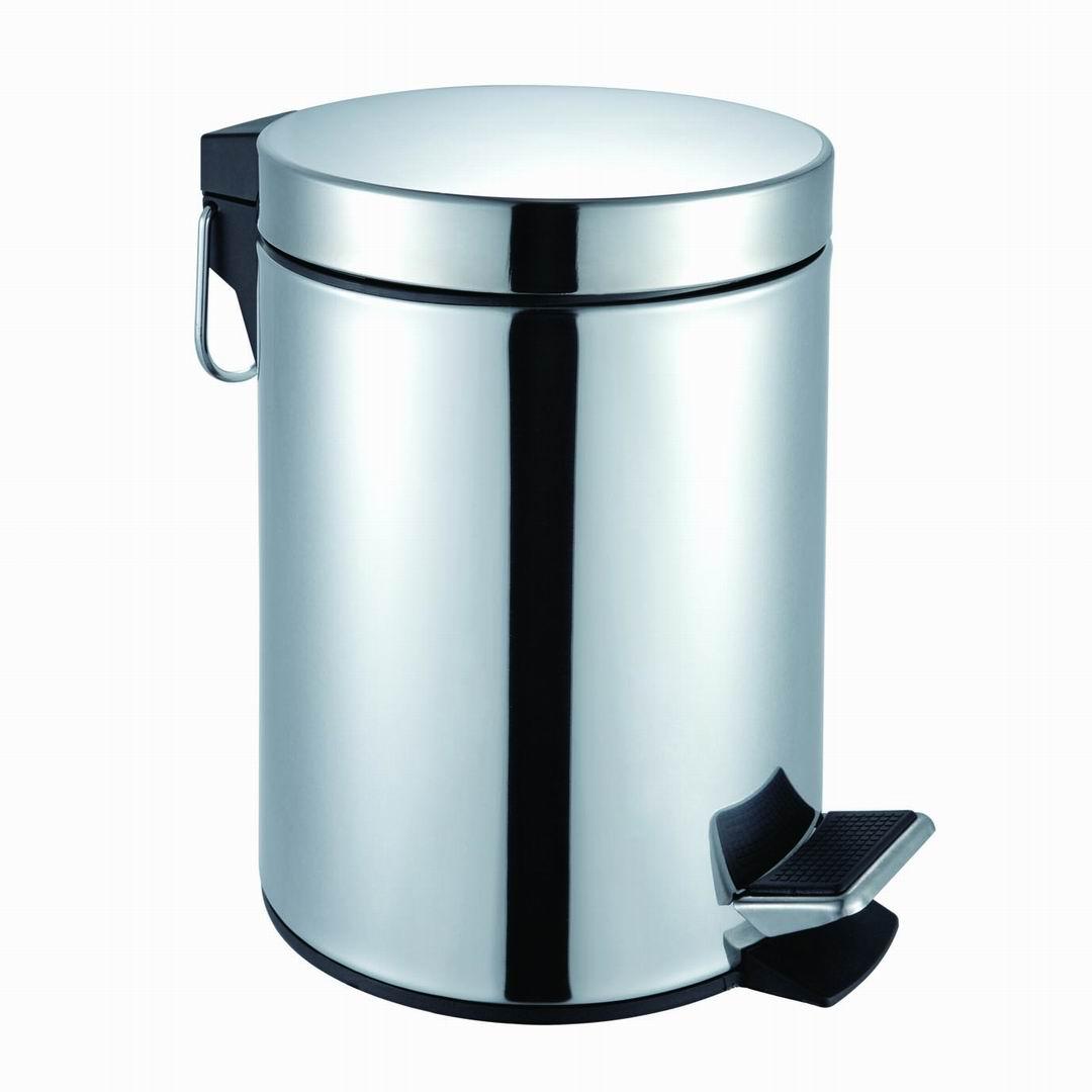 Pedal bin 3L chrome Guest & Co