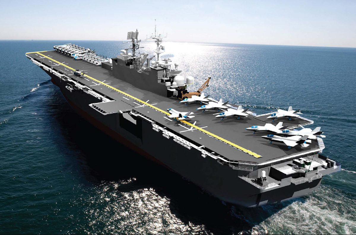 Huntington Ingalls Wins 2.38 Billion Contract for New Amphibious