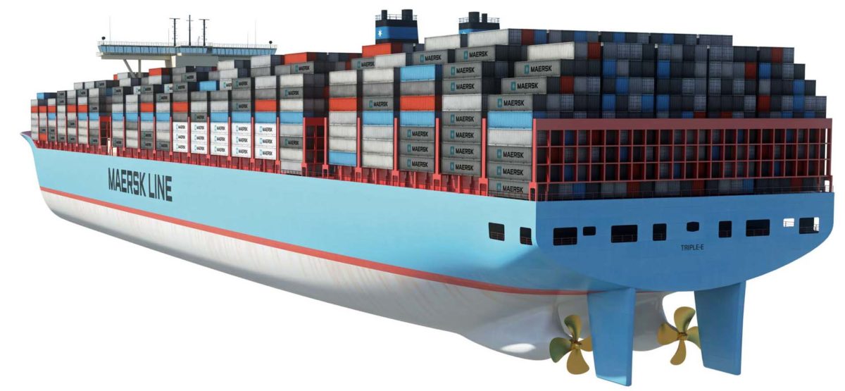 Exploring Maersk's 2013 Containerships A Maritime Innovation