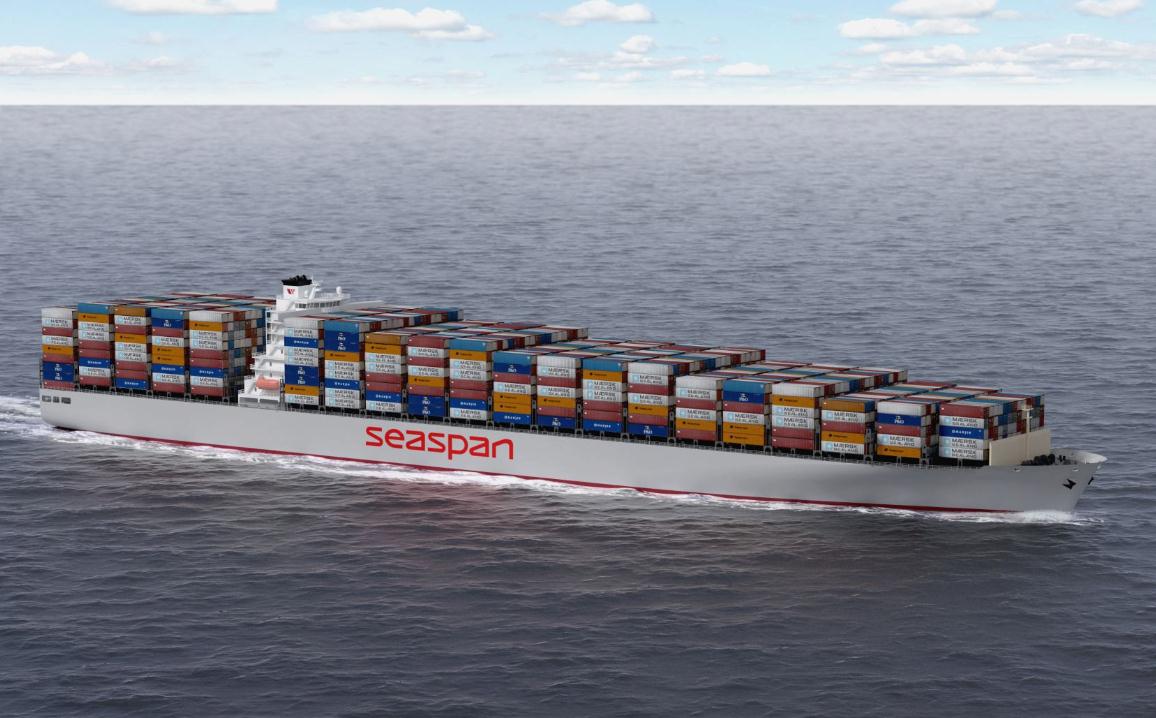 Seaspan Orders Four Fuel Efficient, 10,000 TEU Containerships