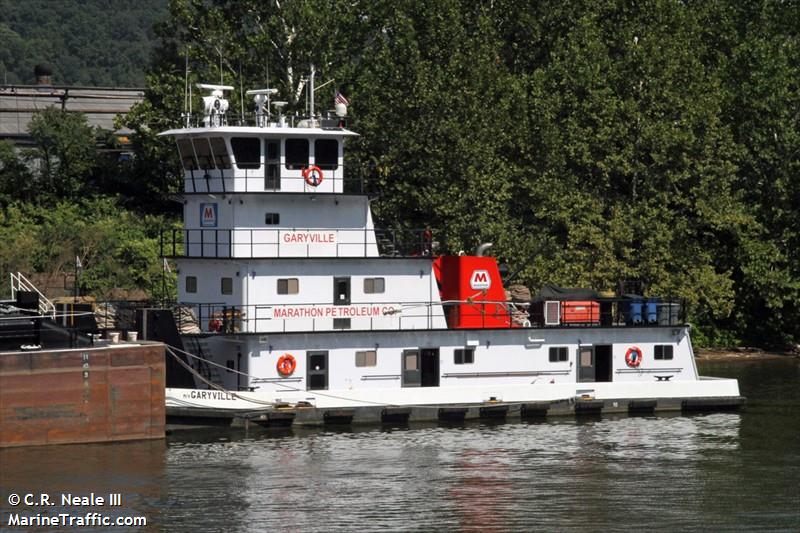 Six Crew Escape Burning Tugboat Near Lake Charles, Louisiana