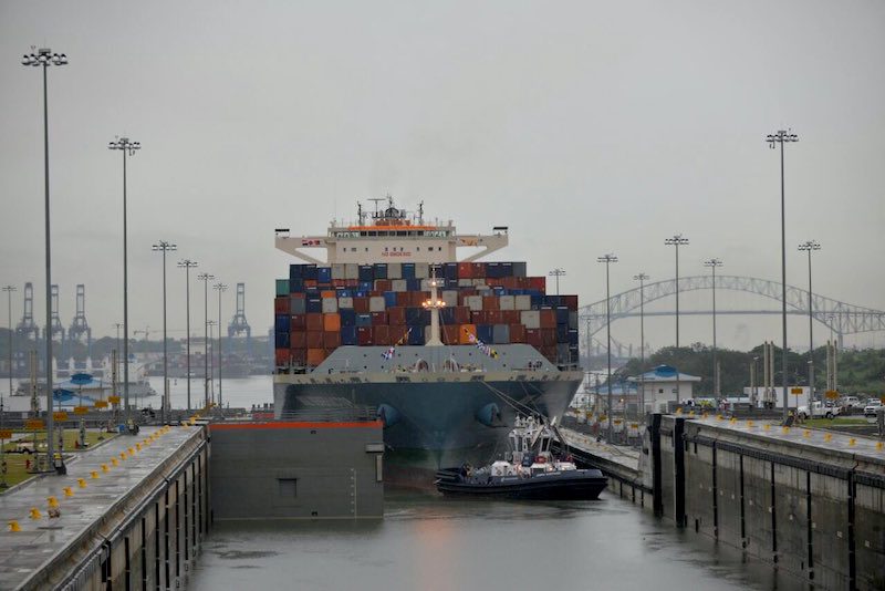Panama Canal Expansion Paves Way for Largest Ship to Call