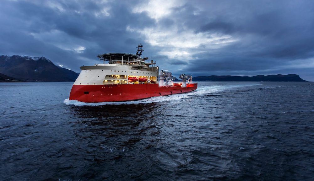 Ulstein Delivers 'Island Venture', Its Largest Construction Vessel to