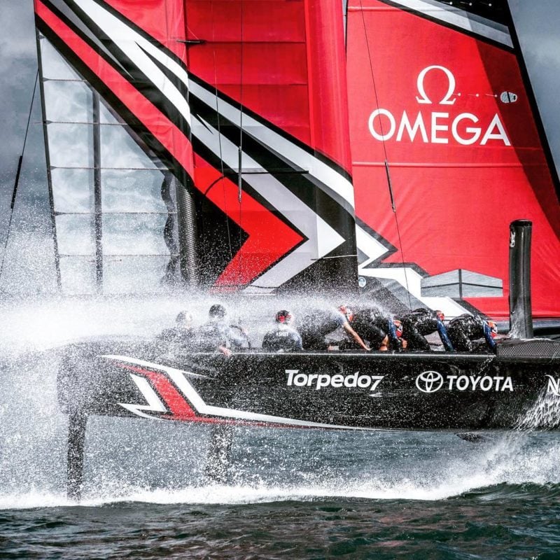 America's Cup Sailing Team New Zealand One Point From Glory gCaptain