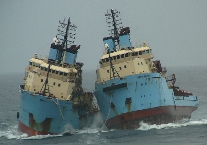Denmark Issues Investigation Report Into Loss of Maersk Supply Ships Denmark Issues Investigation Report Into Loss of Maersk Supply Ships