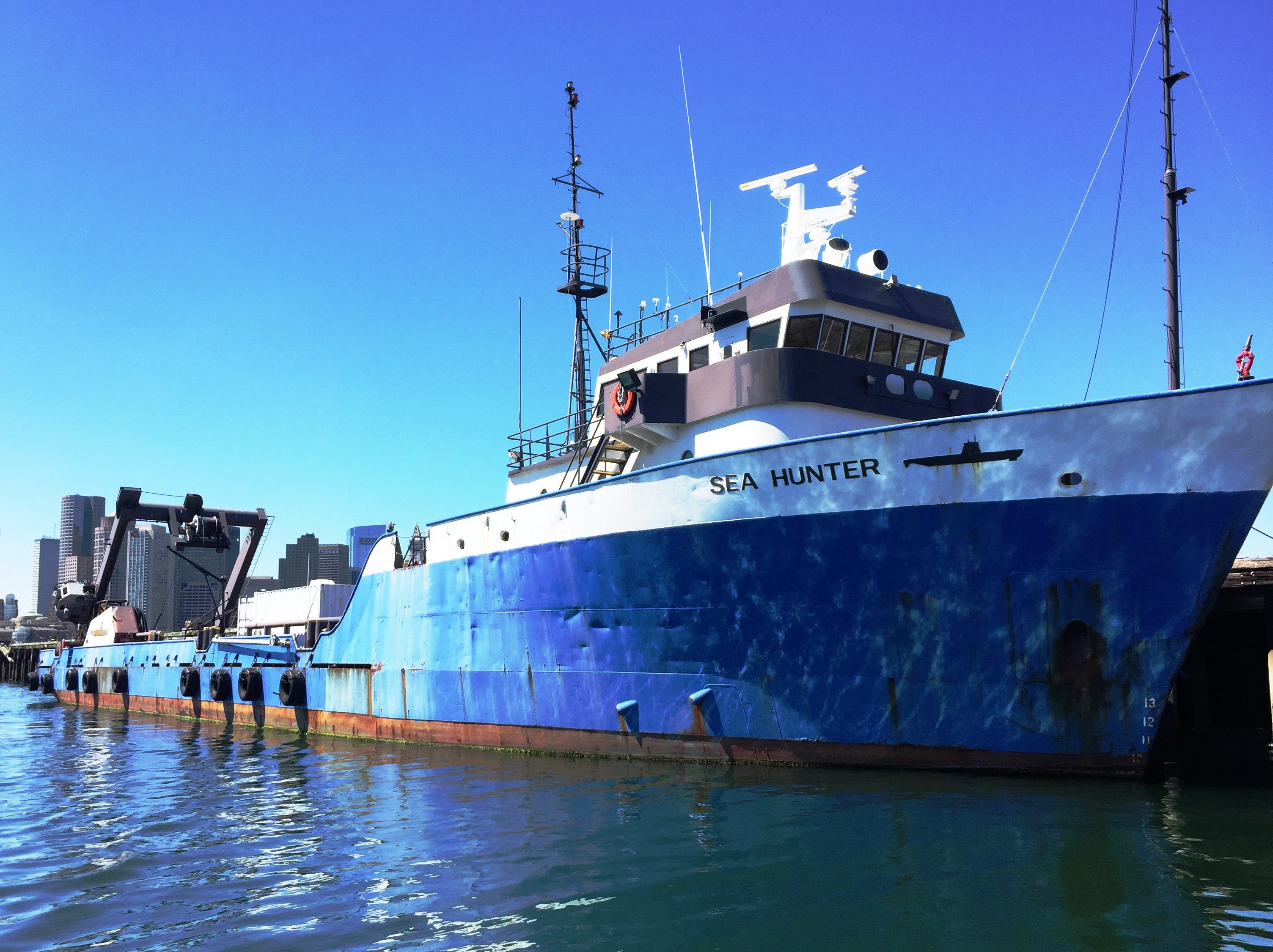 “Sea Hunter” 240 ft Salvage Ship For Sale by Marshall's Auction