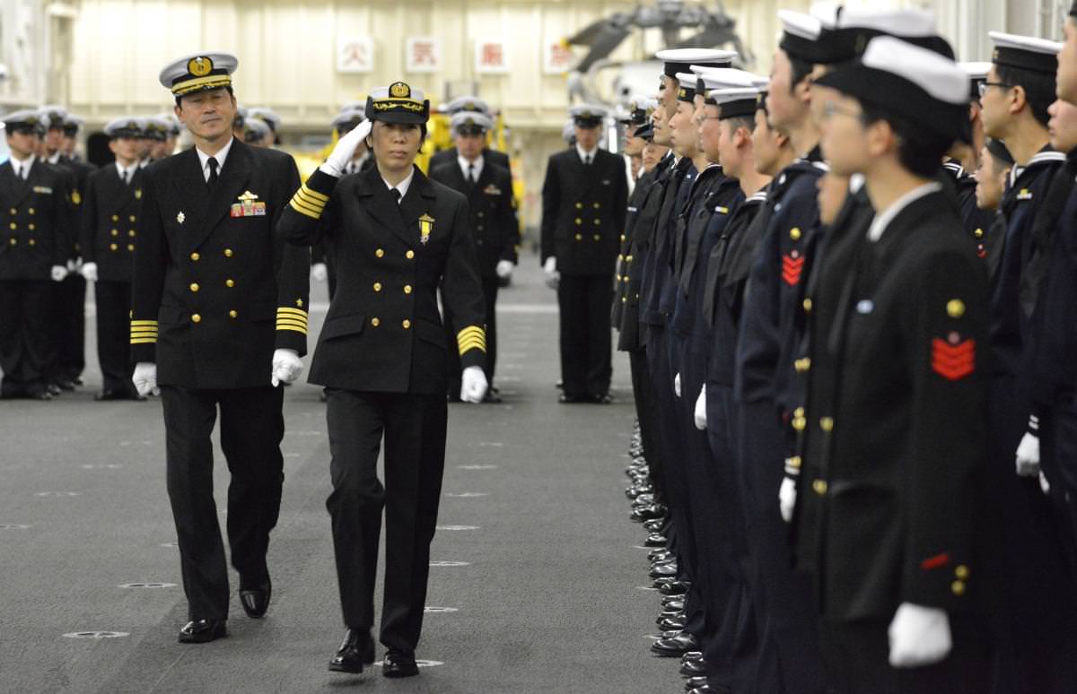 Japan's Navy Appoints First Female Squadron Commander