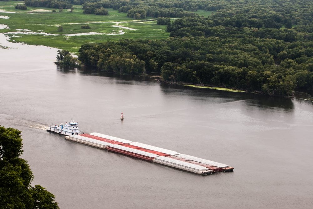 Mississippi River Barge Shipping Resumes After Floods Maritime and