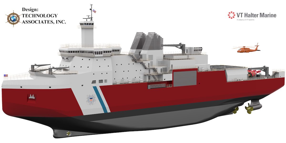 VT Halter Reveals New Coast Guard Icebreaker Details gCaptain
