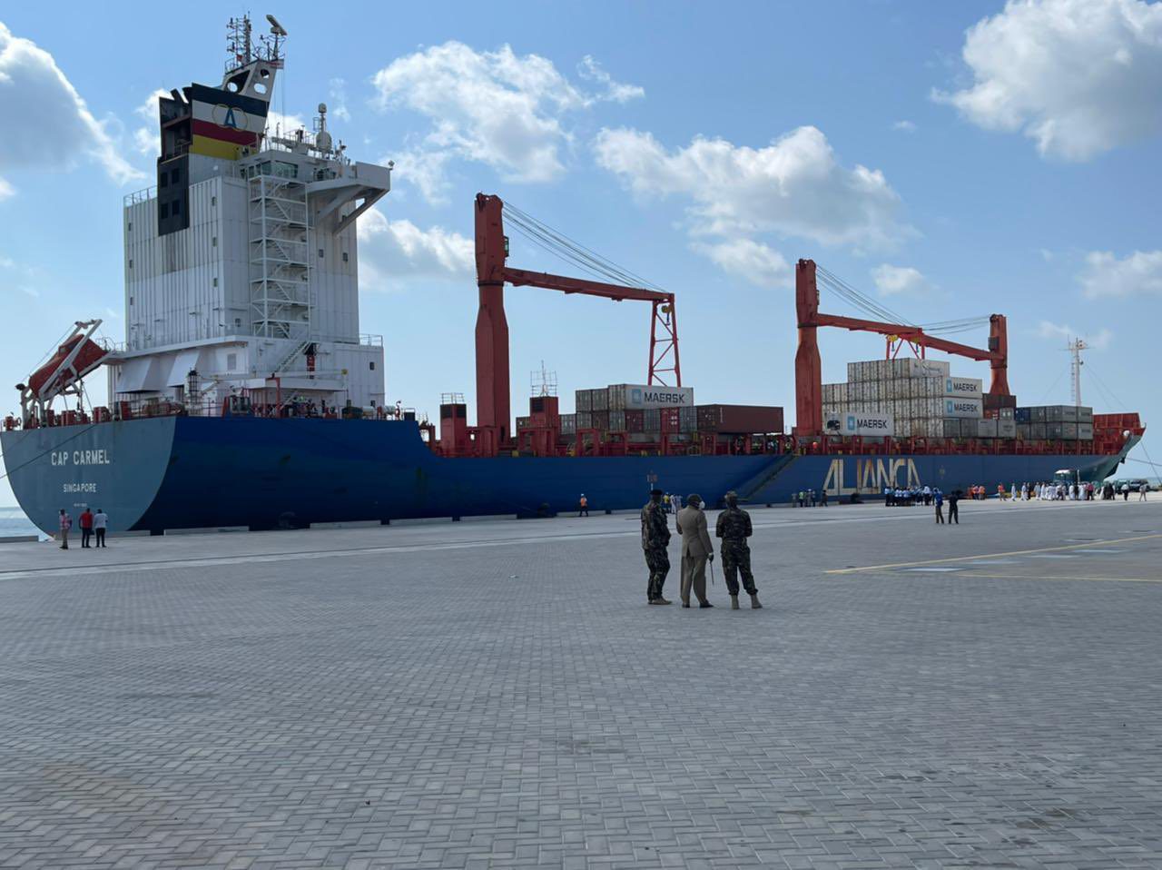 First Ships Dock at Kenya's New Deepwater Port