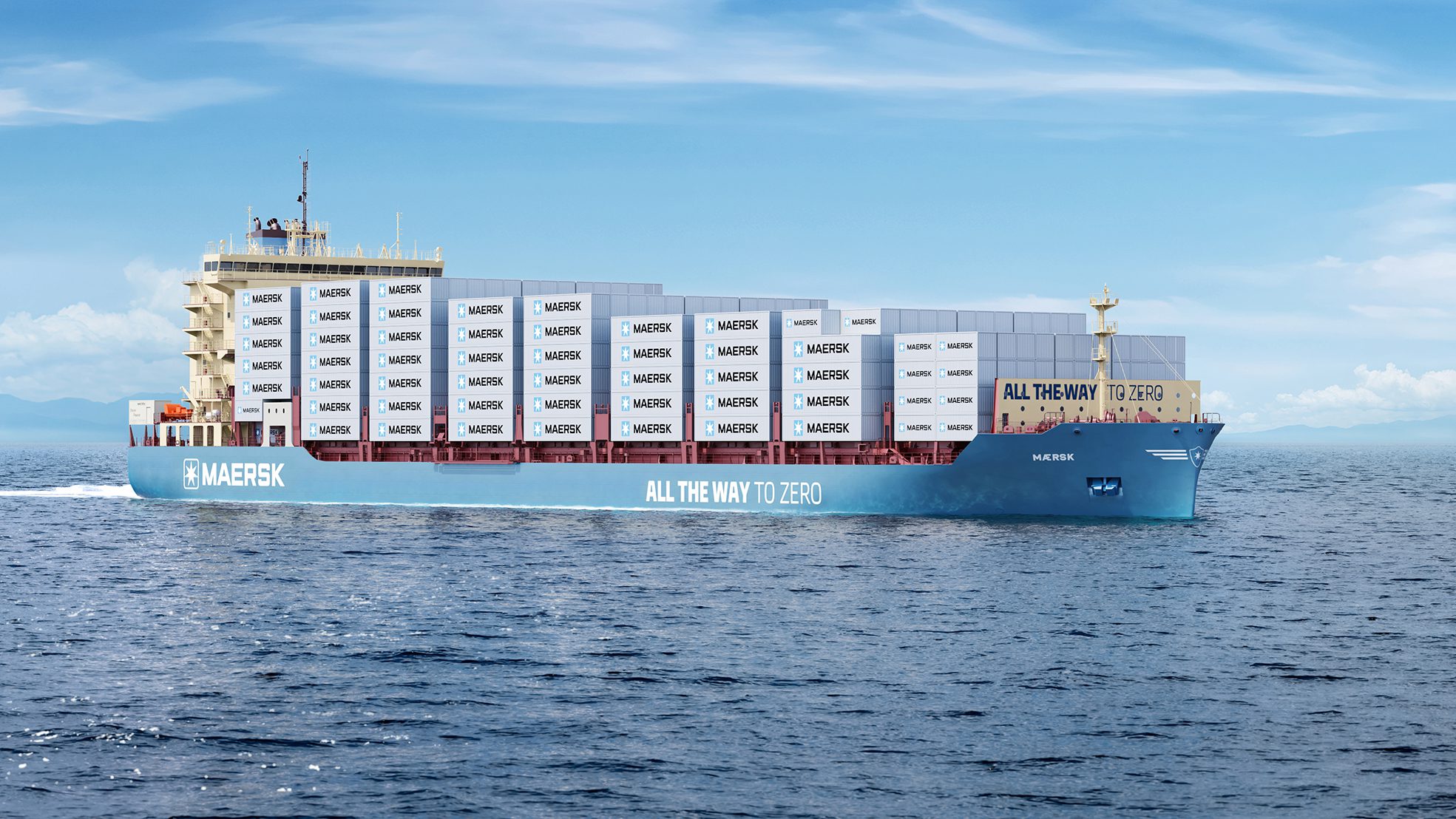 Maersk's First Green MethanolPowered Containership Launched