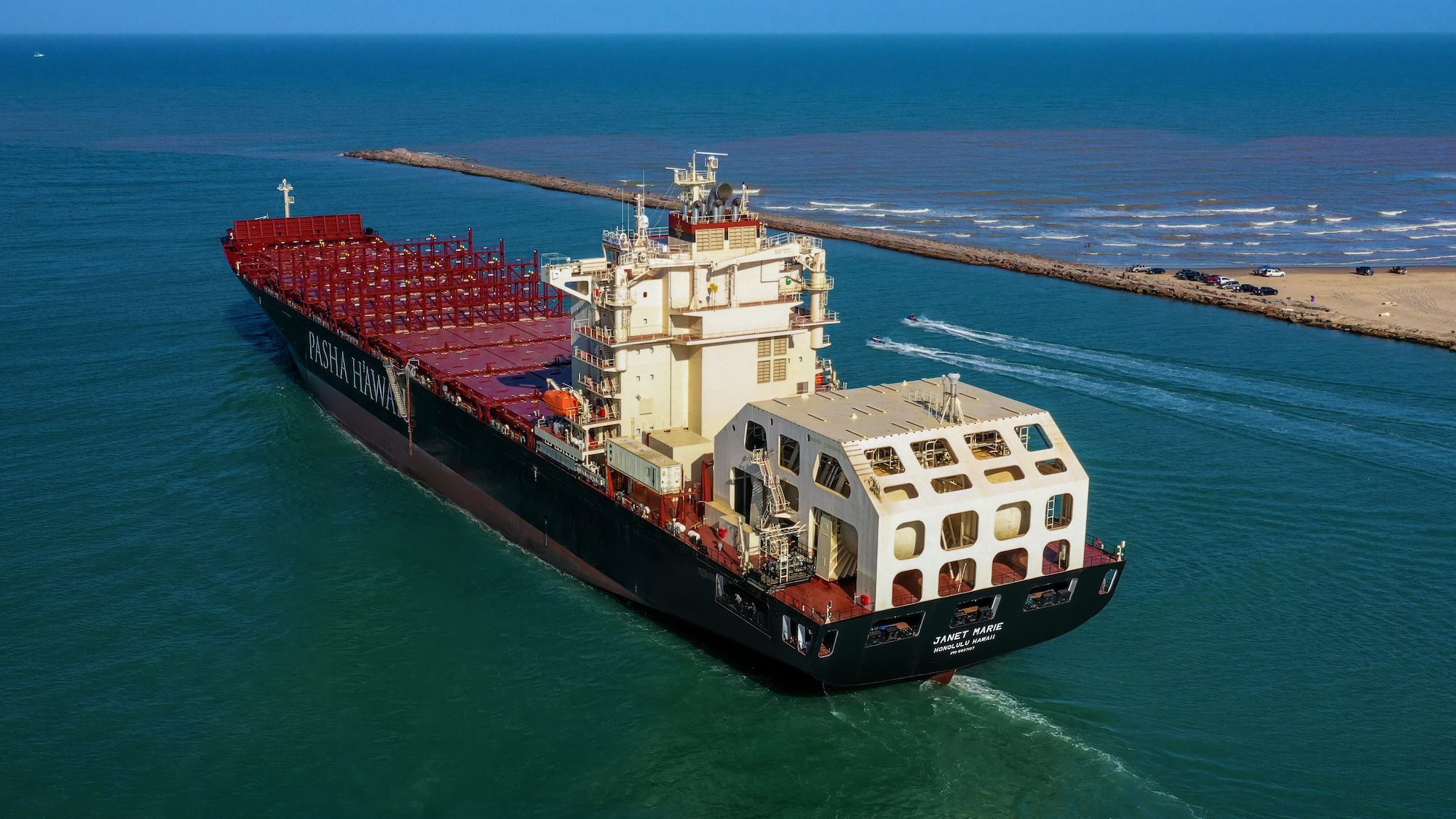 Pasha Hawaii Delivered Second LNGPowered Containership for Jones Act Trade