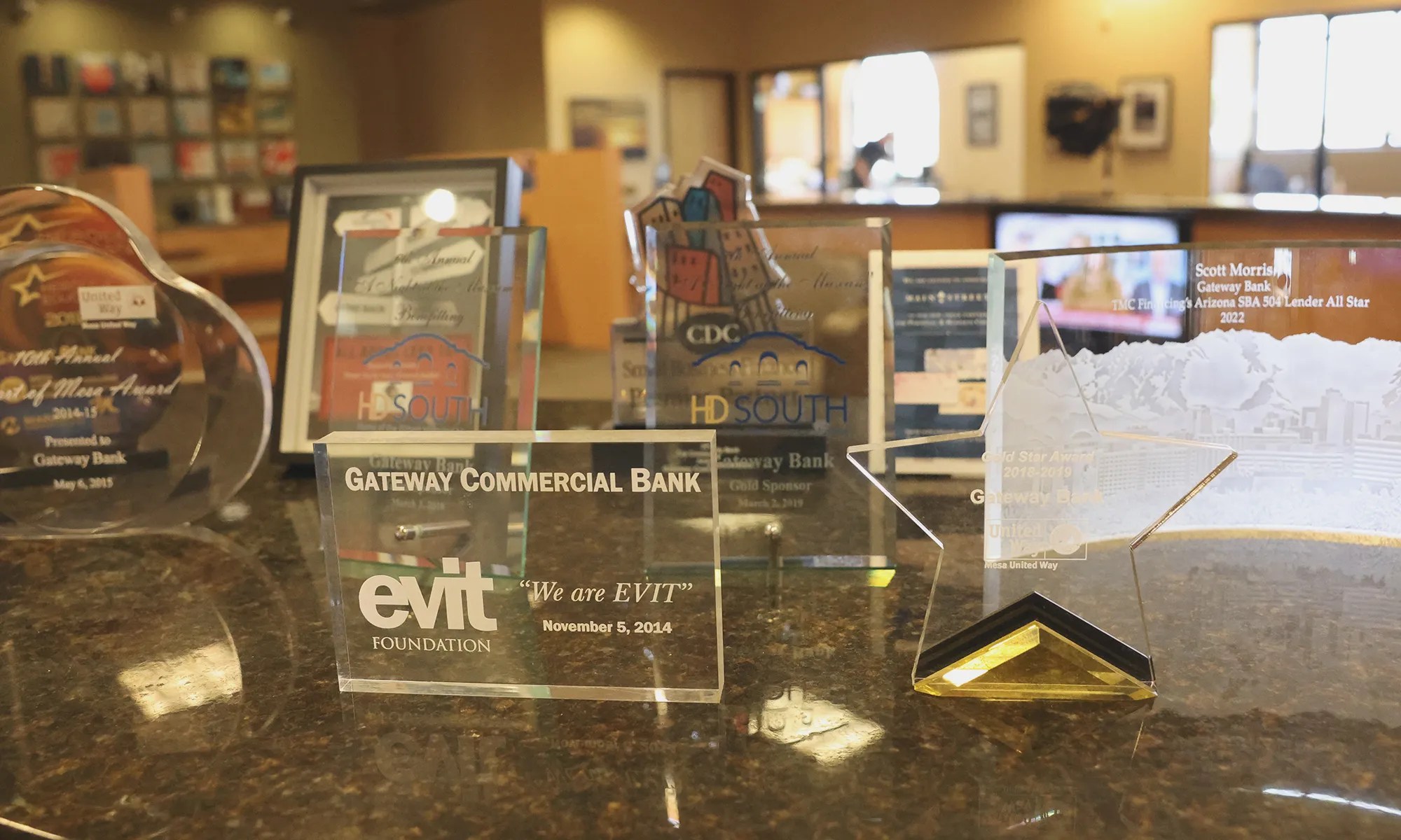 Gateway Bank in Mesa AZ Awarded 5 Stars June 2023