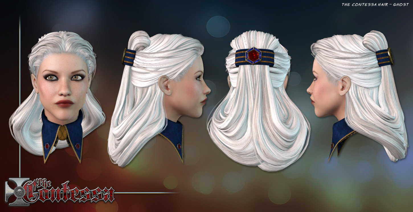 The Contessa Hair Daz 3D