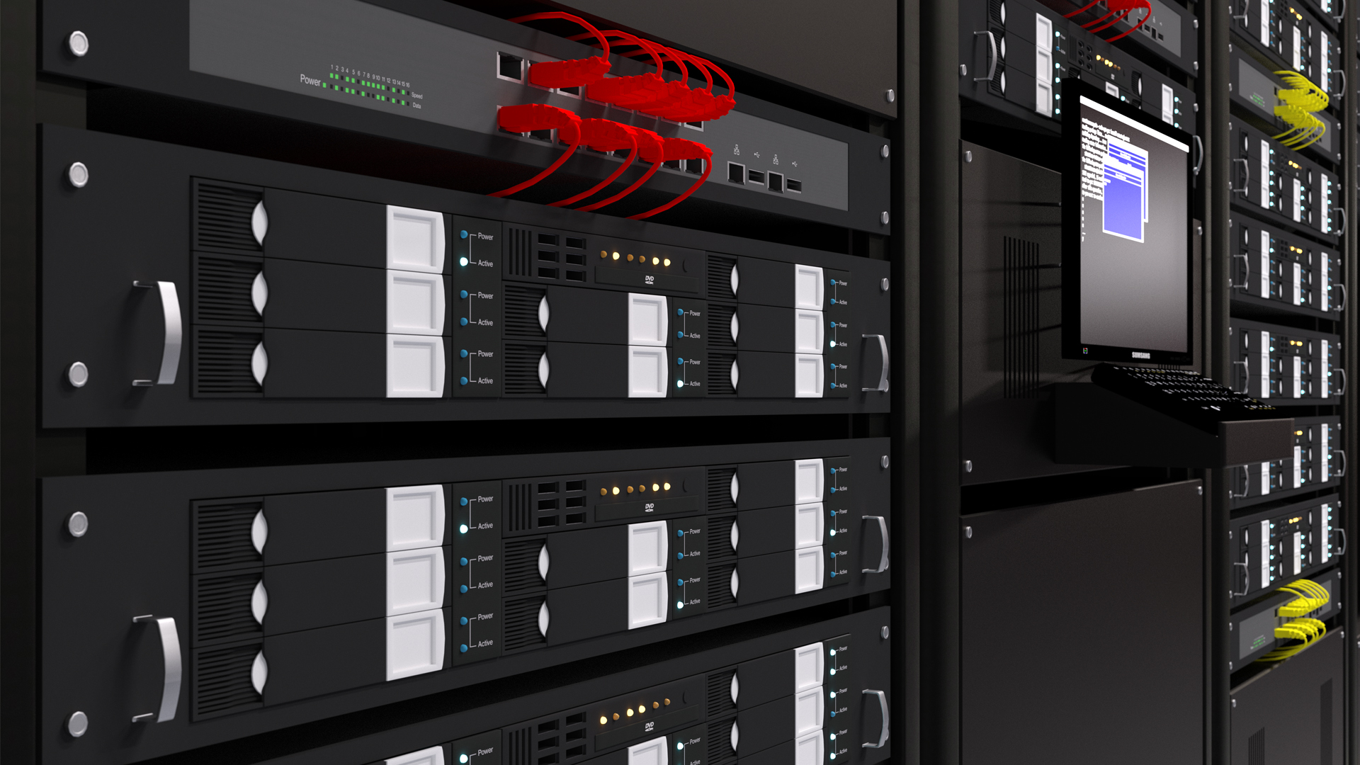 Server Room Daz 3D
