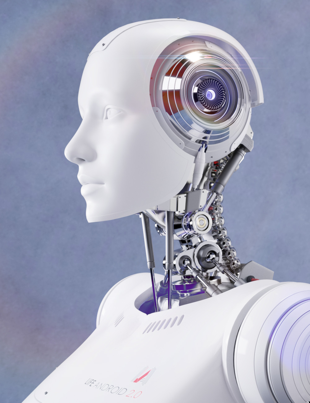 LIFE Android 2.0 for Genesis 8.1 Female Daz 3D