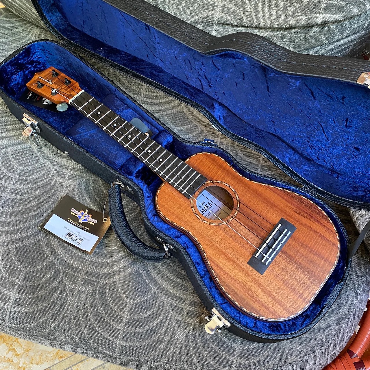 カマカ HB2D コンサートウクレレ ベルシェイプ デラックス 230679 Ukulele Puapua