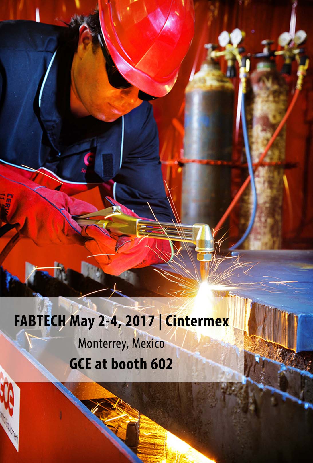 GCE invites you to visit us at FABTECH Mexico 2017