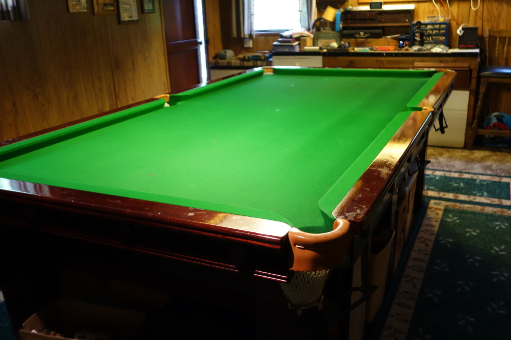 Snooker table Karnehm & Hillman 8ft x 4ft for sale . a much sought