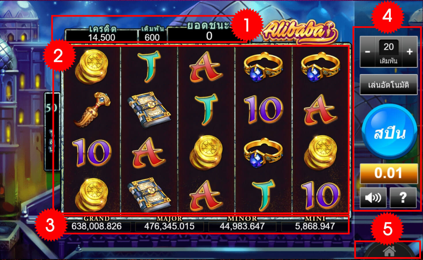 Alibaba Slot สล็อตอาลีบาบา กติกา วิธีเล่น สล็อตออนไลน์