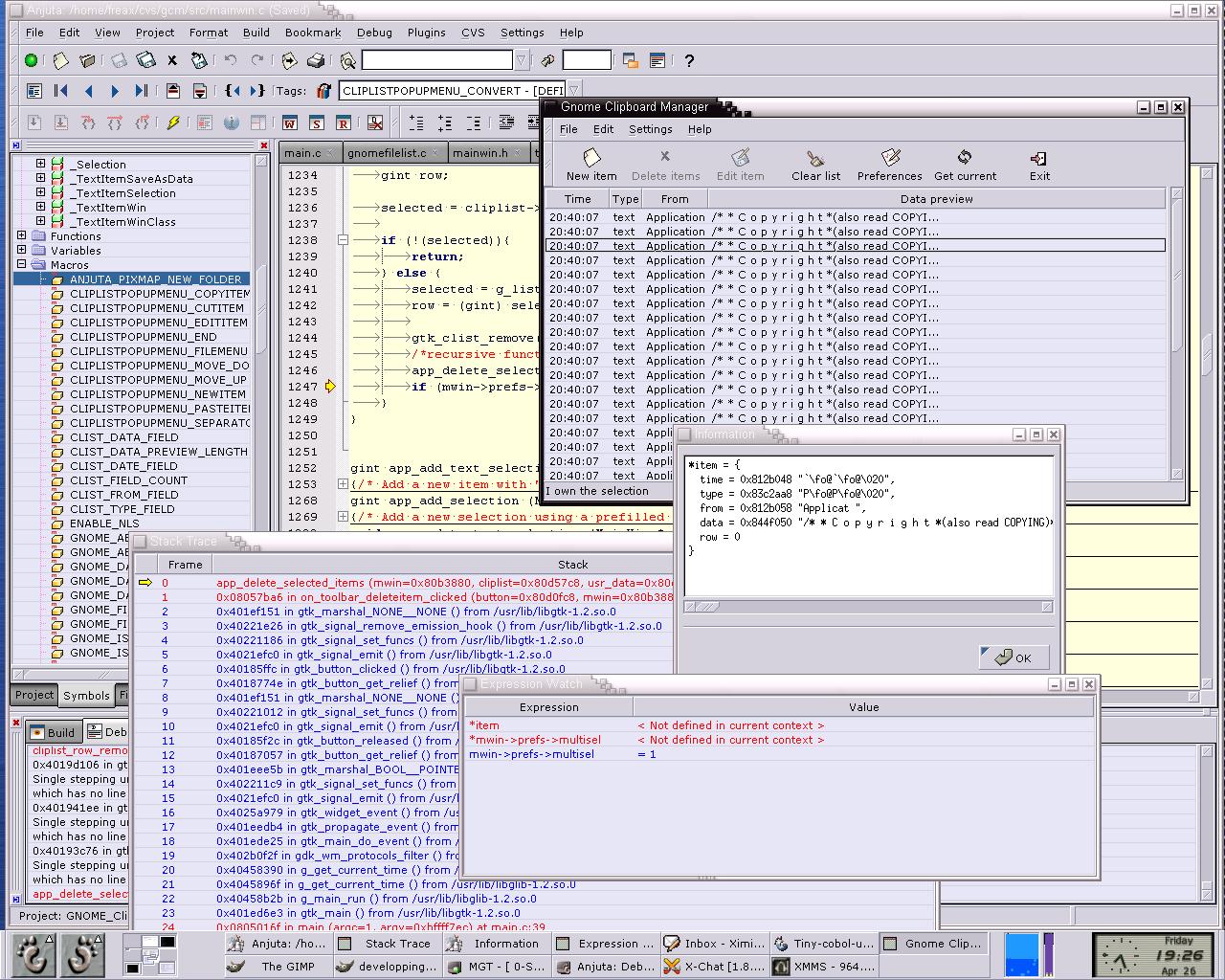 GNOME Clipboard Manager homepage