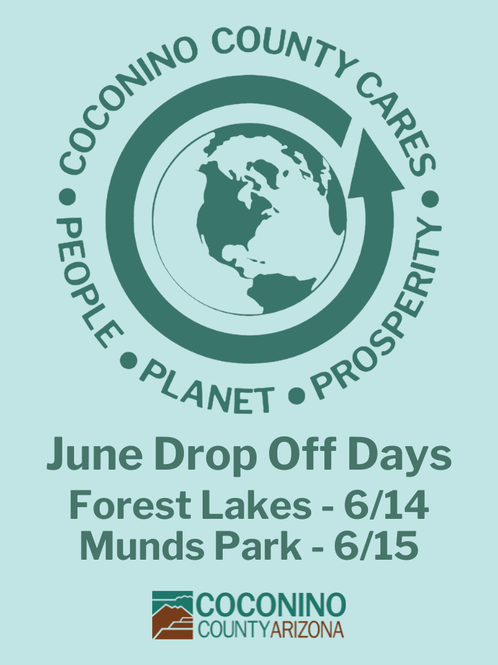 Coconino County Host Drop Off Day In June In Munds Park Great Circle