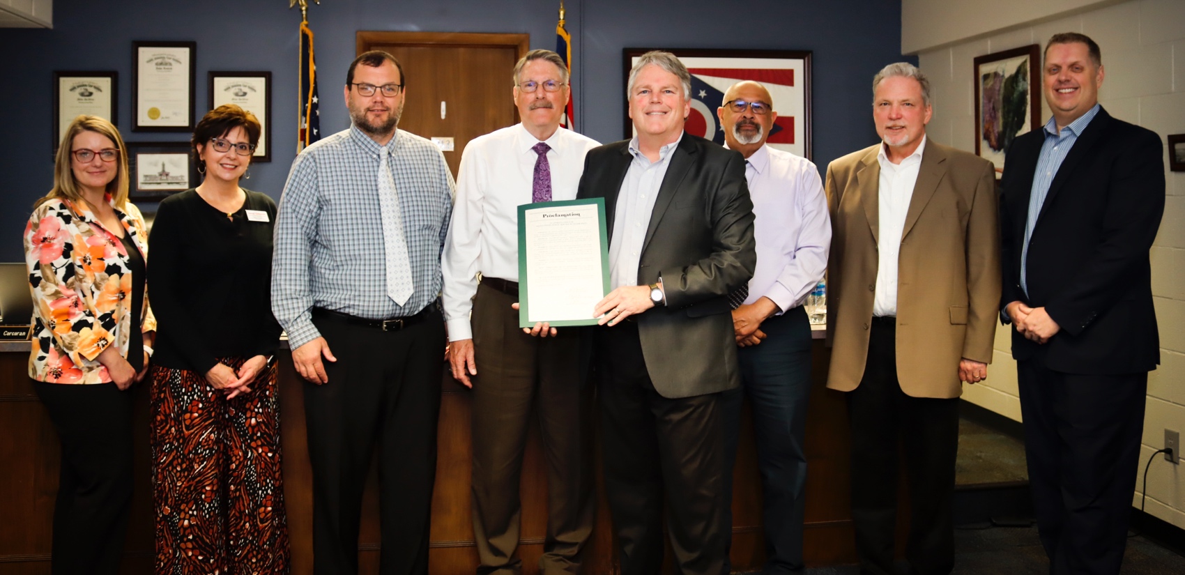 FluorBWXT Honored by Ross County Commissioners Greater Chillicothe