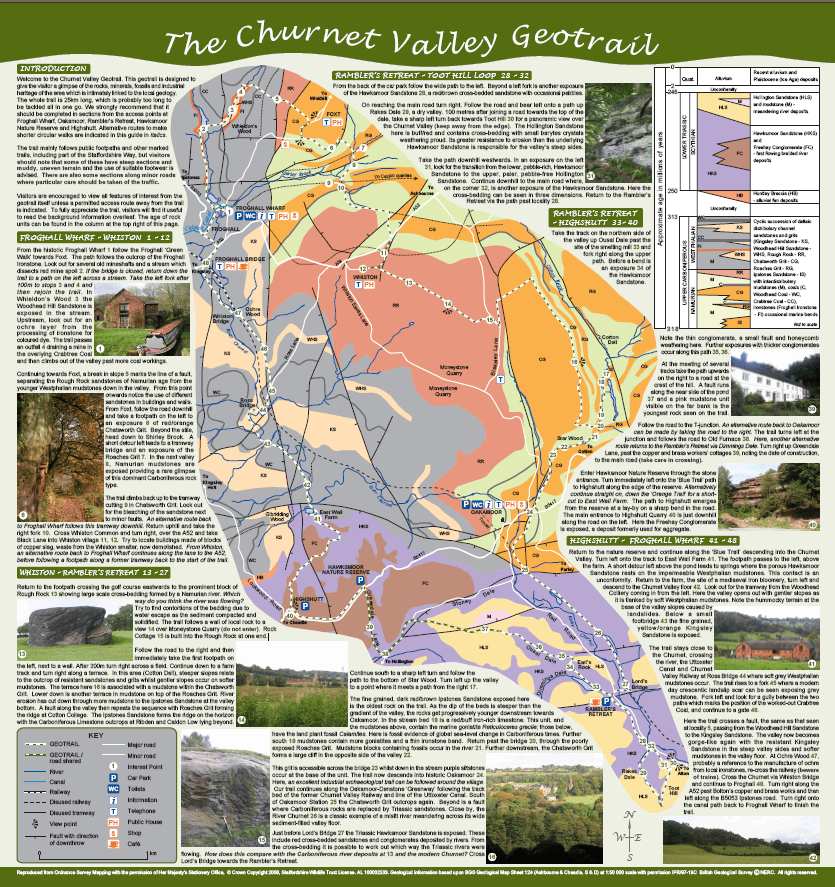 The Valley Geotrail GeoConservation Staffordshire
