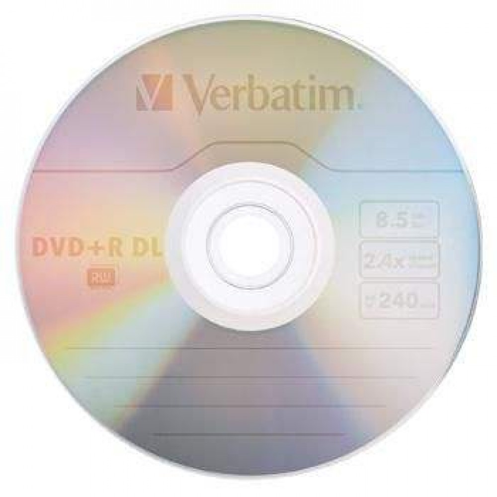 DVD+R DL DOUBLE LAYER VERBATIM 8.5 Gb
